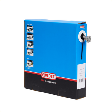 Schakel binnenkabel Elvedes 2250mm RVS slick ø1,1mm N-nippel (100 stuks)