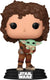 Funko star wars the mandalorian - peli motto with grogu vinyl figuur nr. 665 pop! standaard