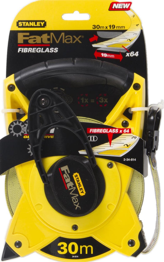 Stanley handgereedschap stanley landmeter 30mtr 19mm fatmax
