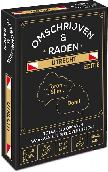 Puzzles games omschrijven en raden educatief spel utrecht - gezelschapsspel karton.