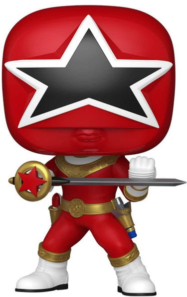 Funko pop! television: power rangers zeo - red zeo ranger #1714