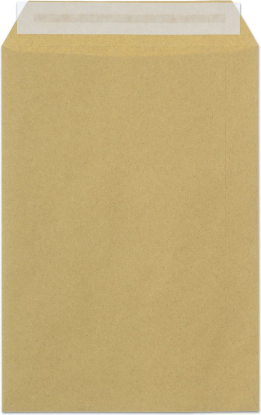 Raadhuis akte envelop - 162x229mm - c5 - kraft - met plakstrip - 500 stuks - rd-303597