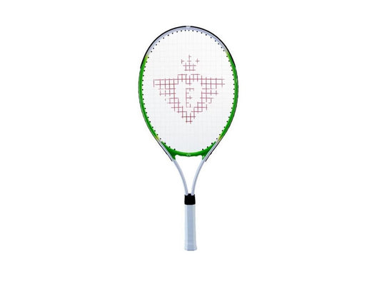 Engelhart tennisracket 25 , aluminium met ballen
