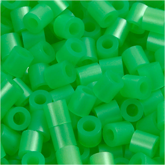 Nabbi foto kralen, afm 5x5 mm, gatgrootte 2,5 mm, medium, groen parelmoer (22), 6000 stuk 1 doos