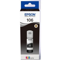 Inktfles epson 106 c13t00r140 foto zwart