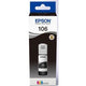 Inktfles epson 106 c13t00r140 foto zwart