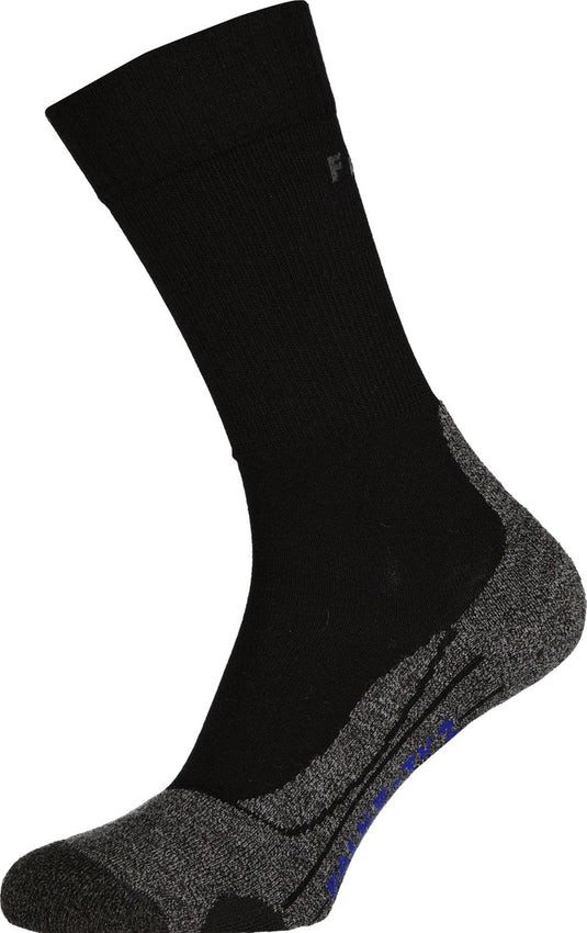 Falke tk2 cool anti-blaar dik lyocell functioneel materiaal wandelsokken heren zwart - maat 46-48