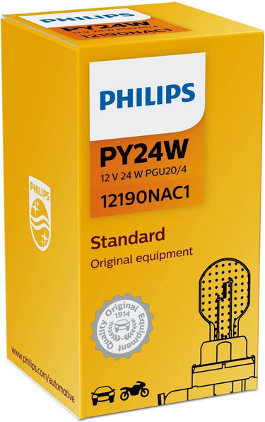 Philips standard py24w amber 12190nac1 - per stuk