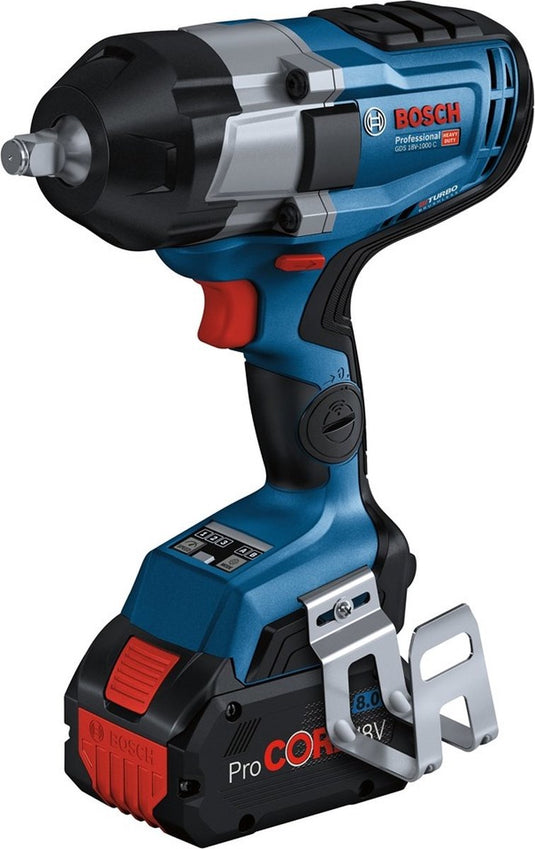 Bosch professional gds 18v-1000 c slagmoeraanzetter - biturbo - 1000 nm - zonder 18 v accu en lader
