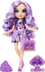 Rainbow high klassieke modepop - 28 cm - violet (paars) - met slijmset en diertje
