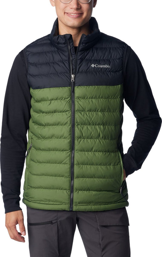 Columbia powder lite™ vest - bodywarmer - bodywarmer heren - groen - maat xxl