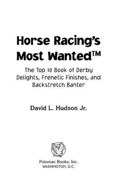Horse racing's most wanted™
