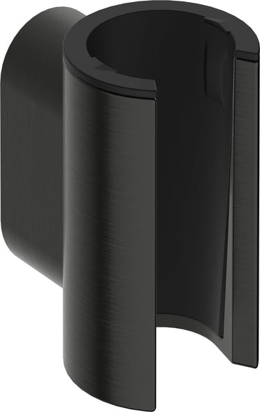 Hansgrohe porter fine wandhouder brushed black chrome