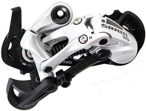 Sram achterderailleur x5 rear derail. x5 9-sp med.cage sil.