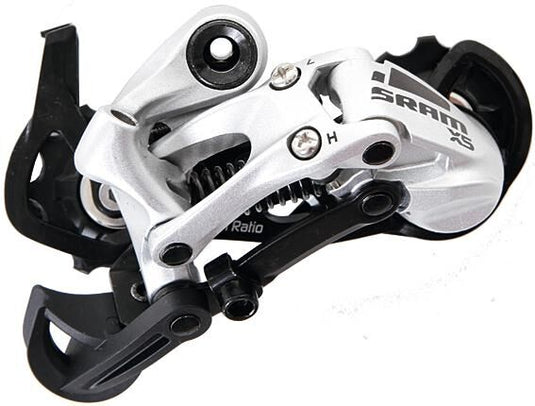 Sram achterderailleur x5 rear derail. x5 9-sp med.cage sil.