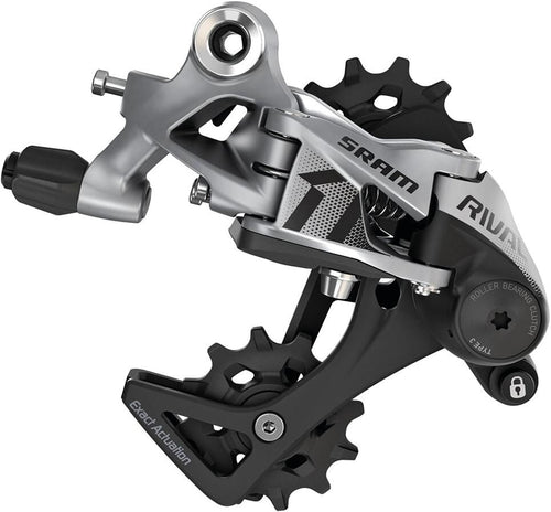 Sram achterderailleur rival 1 rear derail. rival 1 11-sp.,alu