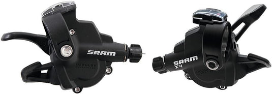 Sram duimversteller x-4 trigger shifter x-4 8- 3-sp. set