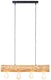 Brilliant trabo - hanglamp - breedte 70 cm - e27 max 4x25w - hout