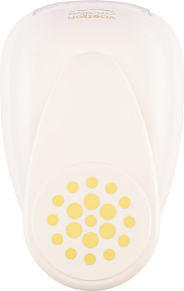 Vaessen creative pons - figuurpons - confetti - ø 5 cm