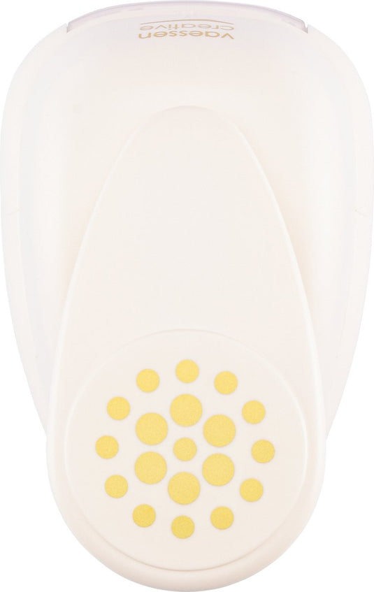 Vaessen creative pons - figuurpons - confetti - ø 5 cm