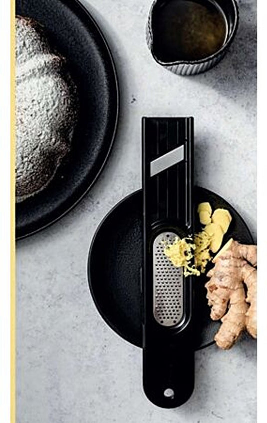 Microplane - ginger tool 3-in-1 zwart