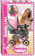 Dimian kinderwagen met luifel bambolina - lxhxb 57cm x54 cm x 35 cm.