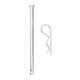 Pin+clip voor carafoot plus