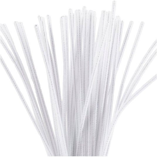 Https: www.cchobby.nl chenille-l-30-cm-dikte-4-mm-wit-50-stuk-1-doos
