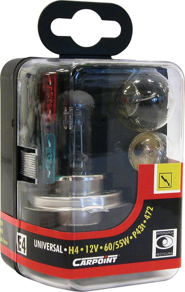 Merkloos sans marque reservelampenset h4 7-delig