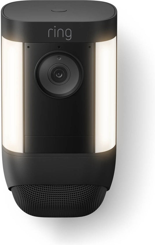 Ring spotlight cam pro - plug-in - 2k video - zwart