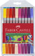 Faber-castell viltstiften - met twee punten - kunststof etui met 20 kleuren - fc-151119