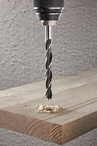 Wolfcraft houtspiraalboor | cv | ø10 x 133mm | 1 stuk - 7610010