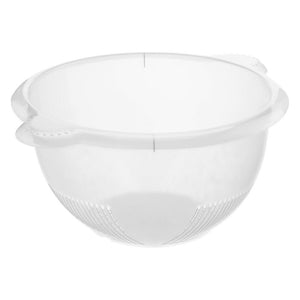Rotho rondo vergiet 32.5x26.5x13 cm transparant