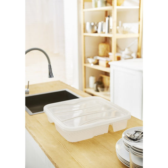 Rotho geometric afdruiprek transparant