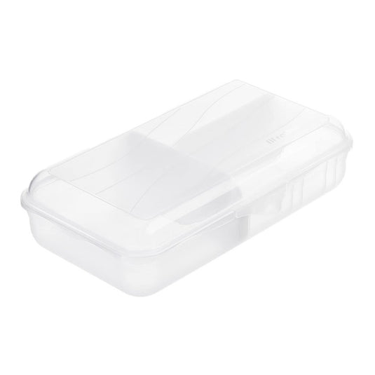 Rotho fun lunchbox met verdeelschotjes 1.7l transparant
