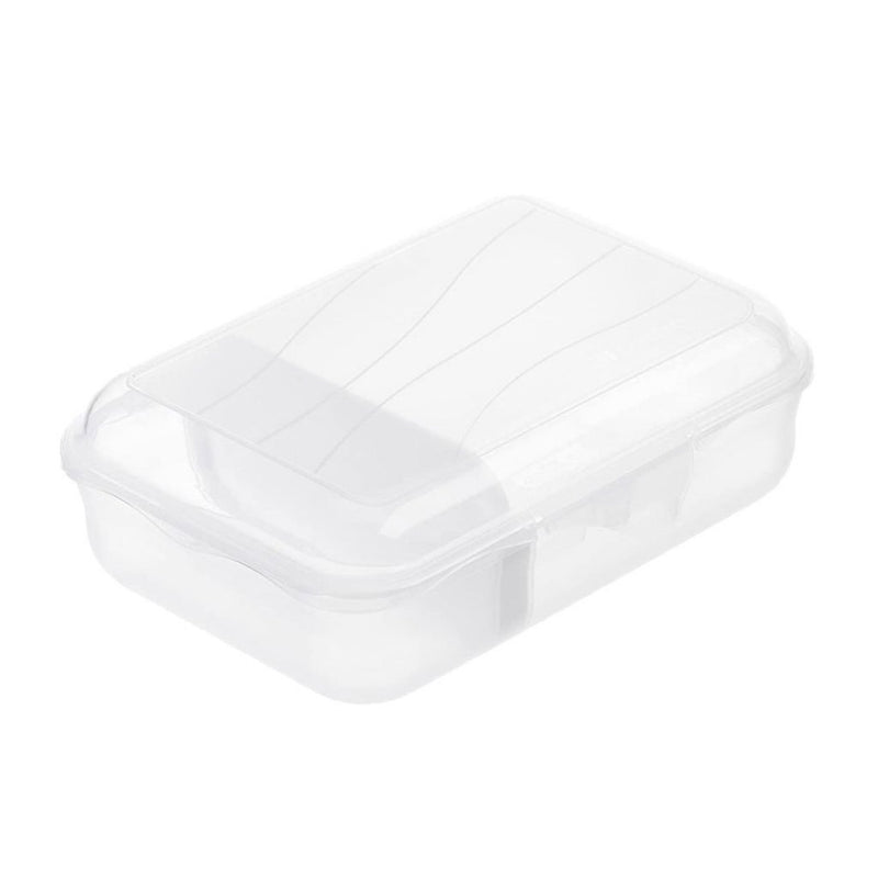 Load image into Gallery viewer, Rotho fun lunchbox met verdeelschotje 0.9l transparant
