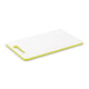 Rotho snijplank 34.2x25x0.9 cm limoengroen wit