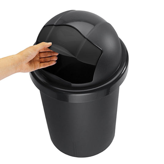 Rotho roll bob afvalemmer 30l zwart