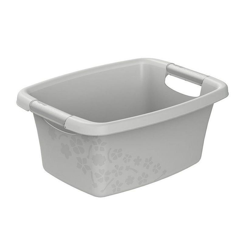 Load image into Gallery viewer, Rotho flowers wasmand 12l cool grey

