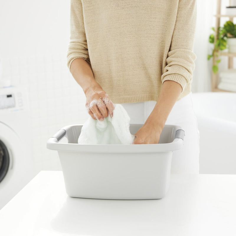 Load image into Gallery viewer, Rotho flowers wasmand 12l cool grey
