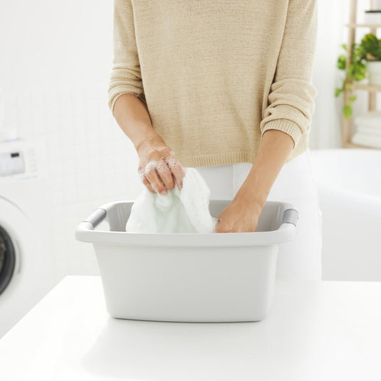Rotho flowers wasmand 12l cool grey