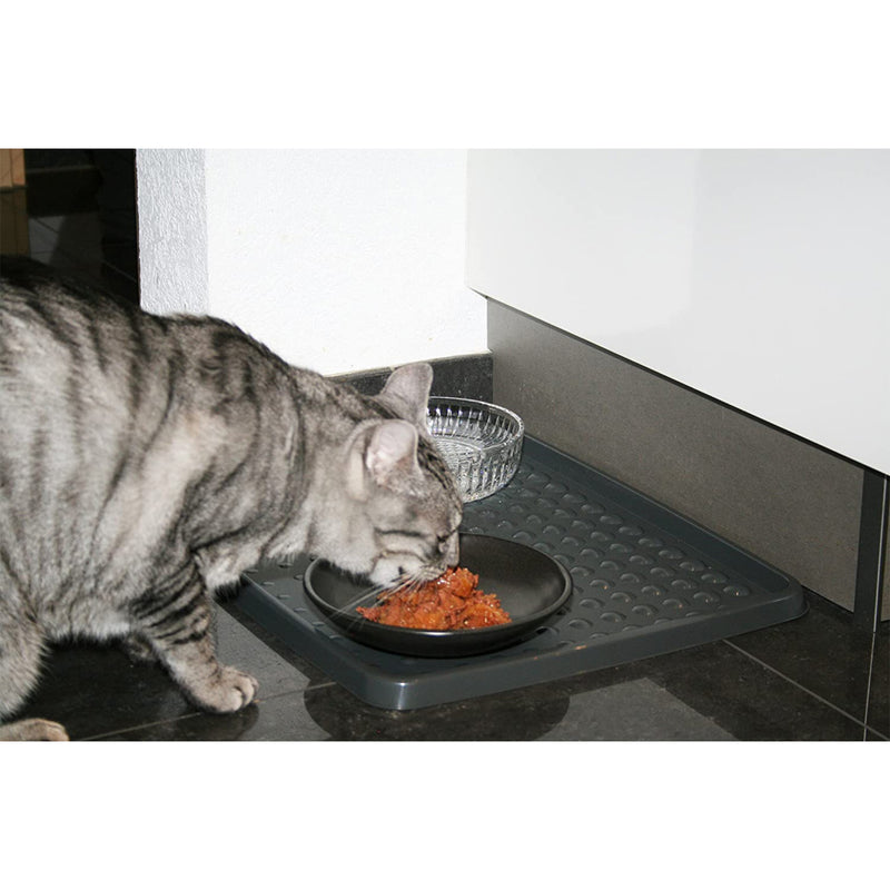 Load image into Gallery viewer, Rotho drops schoenenmat 48x48 cm antraciet
