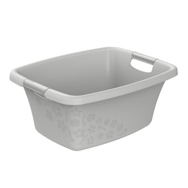 Rotho flowers wasmand 25l cool grey