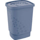 Rotho flowers wasverzamelaar 44.7x34.7x60.5 cm 55l horizon blauw