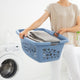 Rotho flowers wasmand 50l horizon blauw