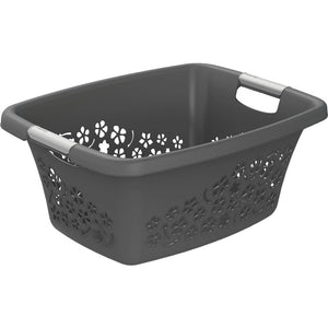 Rotho flowers wasmand 25l antraciet