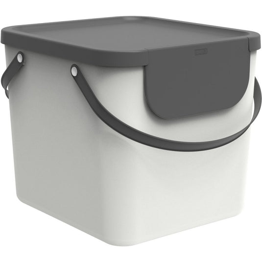 Rotho albula afvalscheiders - bpa vrij - 40l - wit