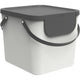 Rotho albula afvalscheiders - bpa vrij - 40l - wit