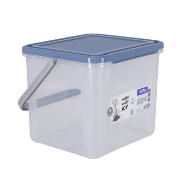 Rotho waspoederbox 4.5l horizon blauw transparant