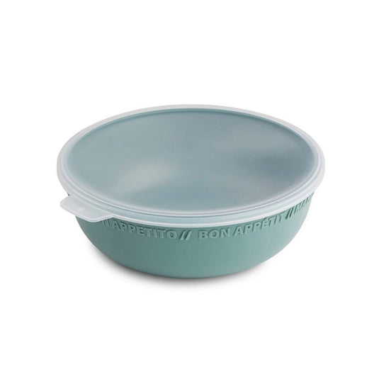 Rotho tresa schaal + deksel 0,35l mistletoe groen